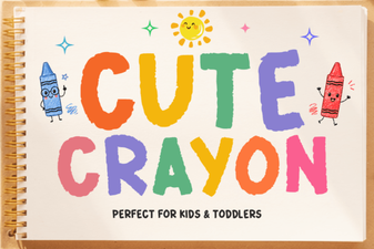 Cute Crayon Font: Playful Design Ideas & Creative Uses
