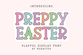 Preppy Easter Font: Stylish Design Ideas