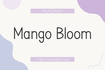 Mango Bloom Font: Creative Design & Project Ideas