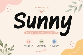 Sunny Font: Bright, Friendly Typography for Creative Projects