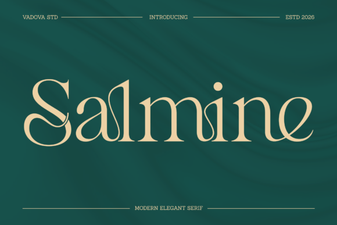 Salmine Font: Elegant & Versatile Design Tool